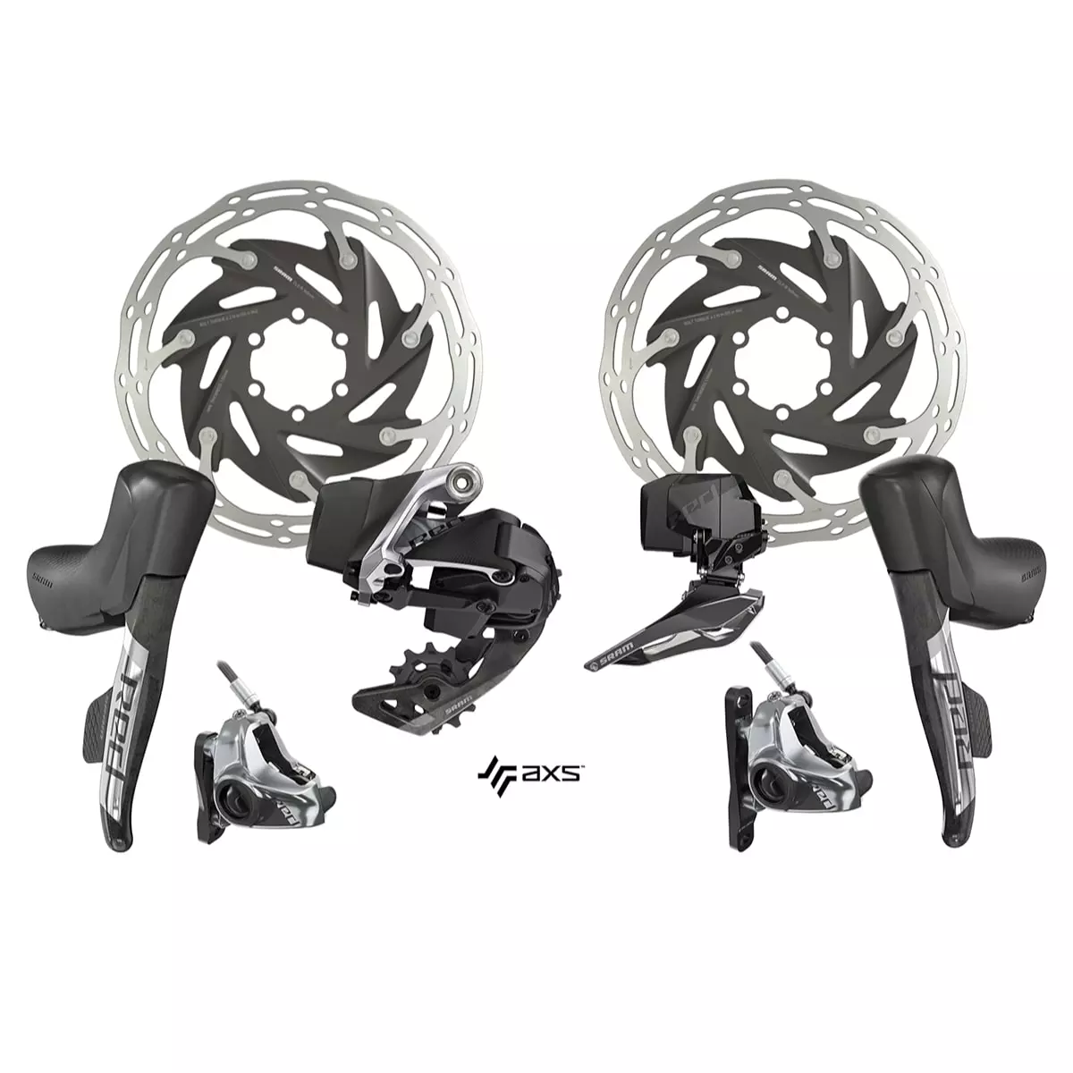 SRAM RED® ETap AXS™ HRD Shift-Brake Control 2x12 For Disc Brakes IS 6-Hole 1 SRAM RED® ETap AXS™ HRD Shift-Brake Control 2x12 For Disc Brakes IS 6-Hole