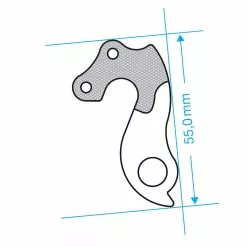 Marwi GH-080 Derailleur Hanger -Shimano Salgsbutik 43A12F8F8D70F867D4C54790E0725489